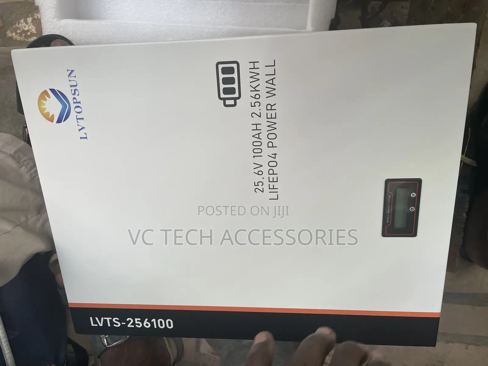 LVTOPSUN 2.5kwh 24V Lithium Battery