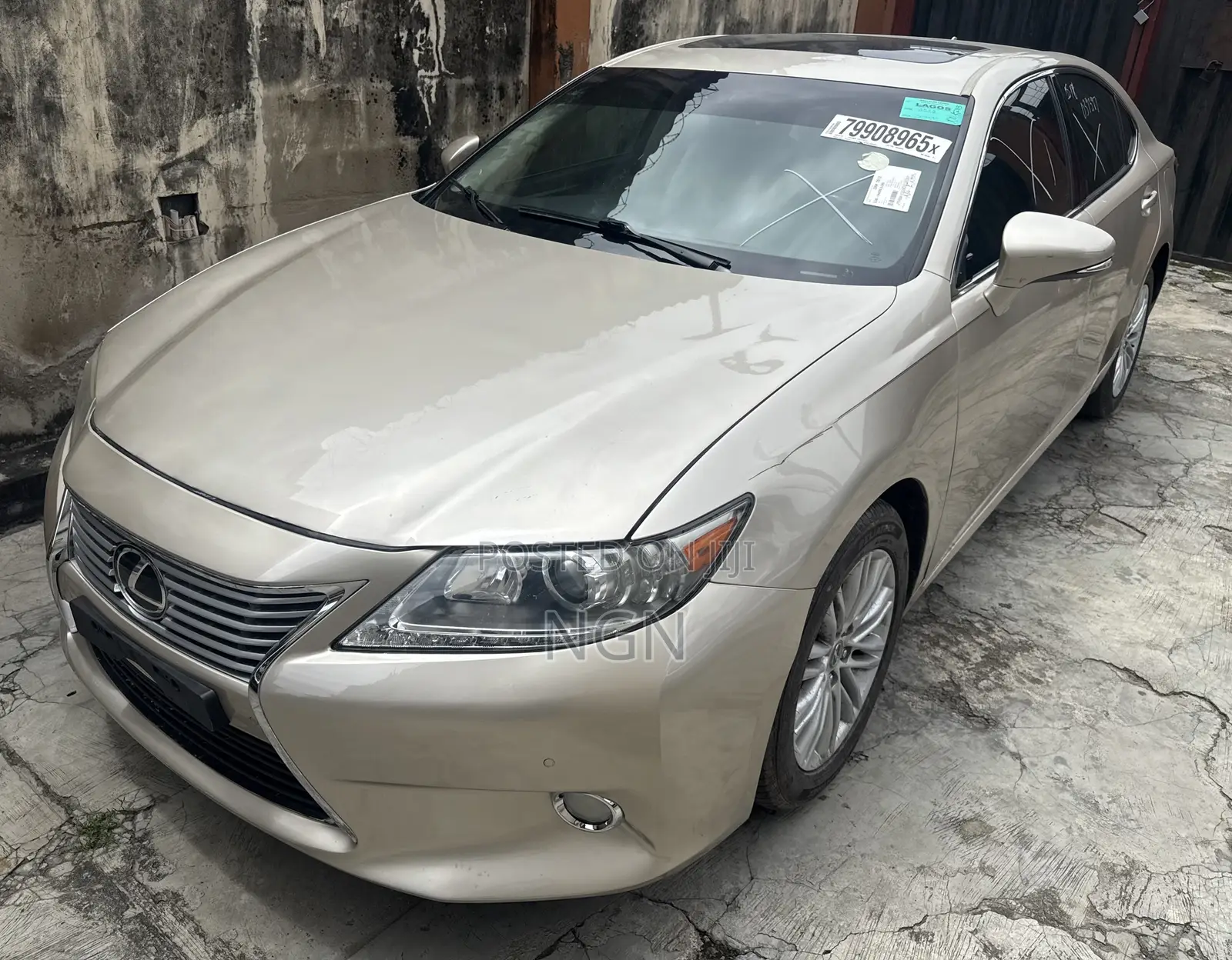 Lexus ES 2013 Gold