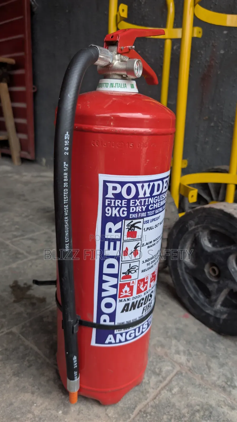 9kg ABC Powder Fire Extinguisher