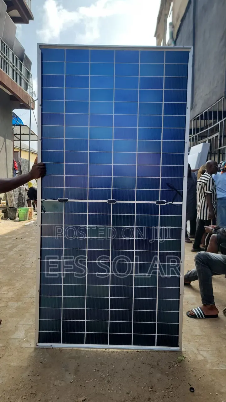 600W Bifacial Solar Panel – 144 Cells | 16BB High Efficiency