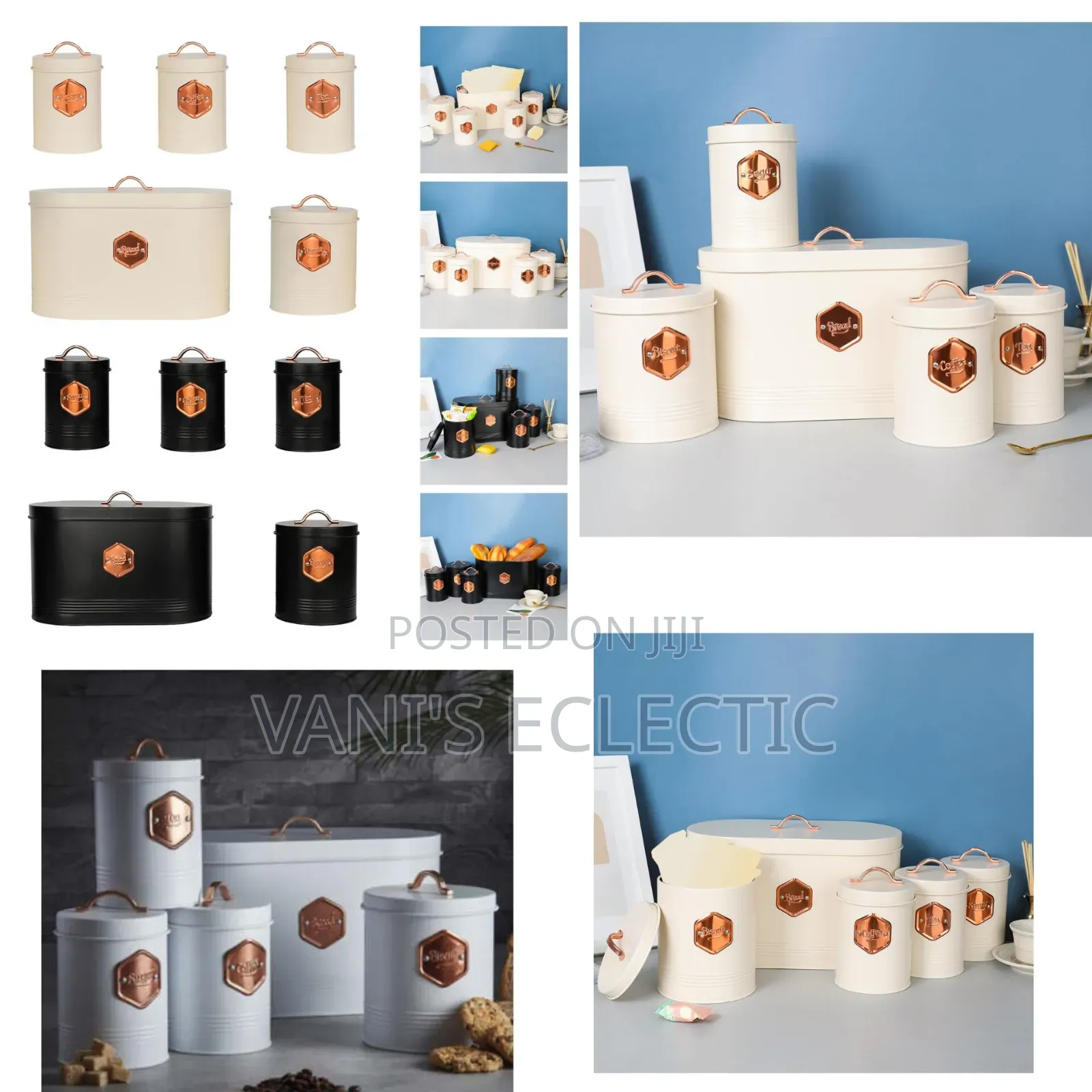 5-Piece Kitchen Storage Canister Set