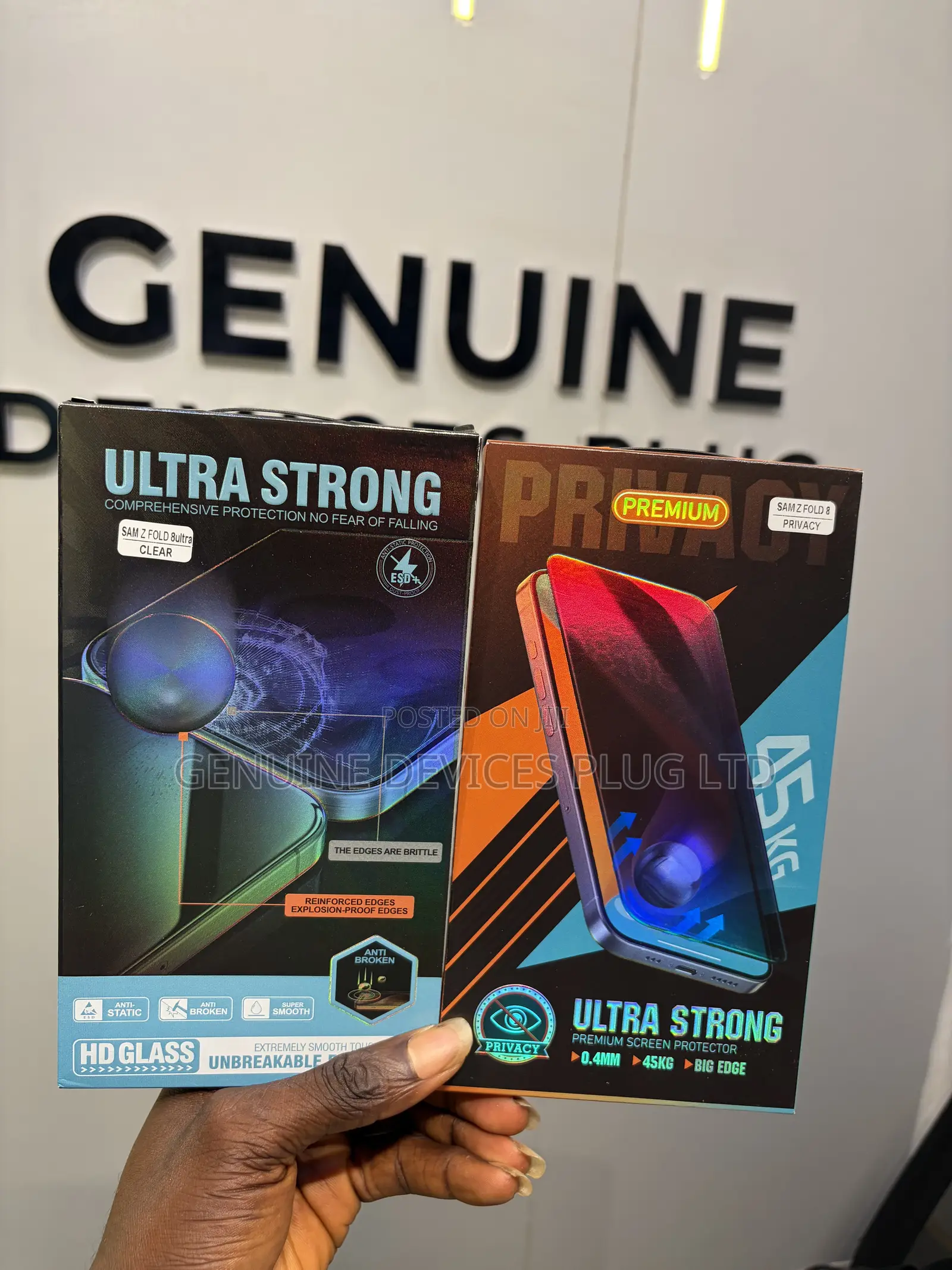Quality Screen Protector for Samsung Galaxy Z Fold 8, 8 Ultra