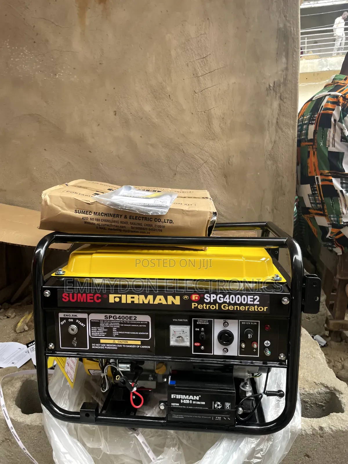 SPG4000E2 Rugged Petrol Generator
