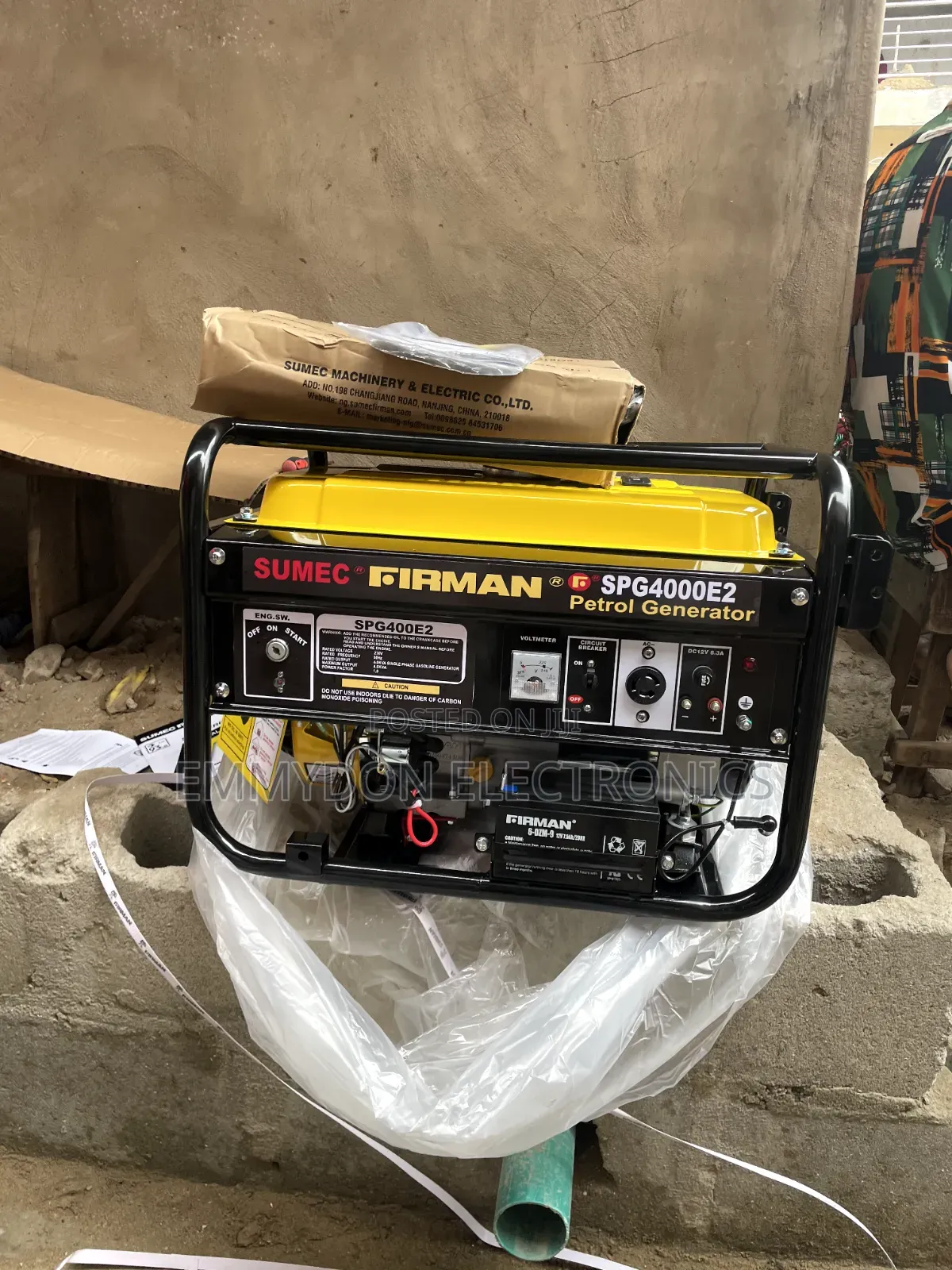 SPG4000E2 Rugged Petrol Generator