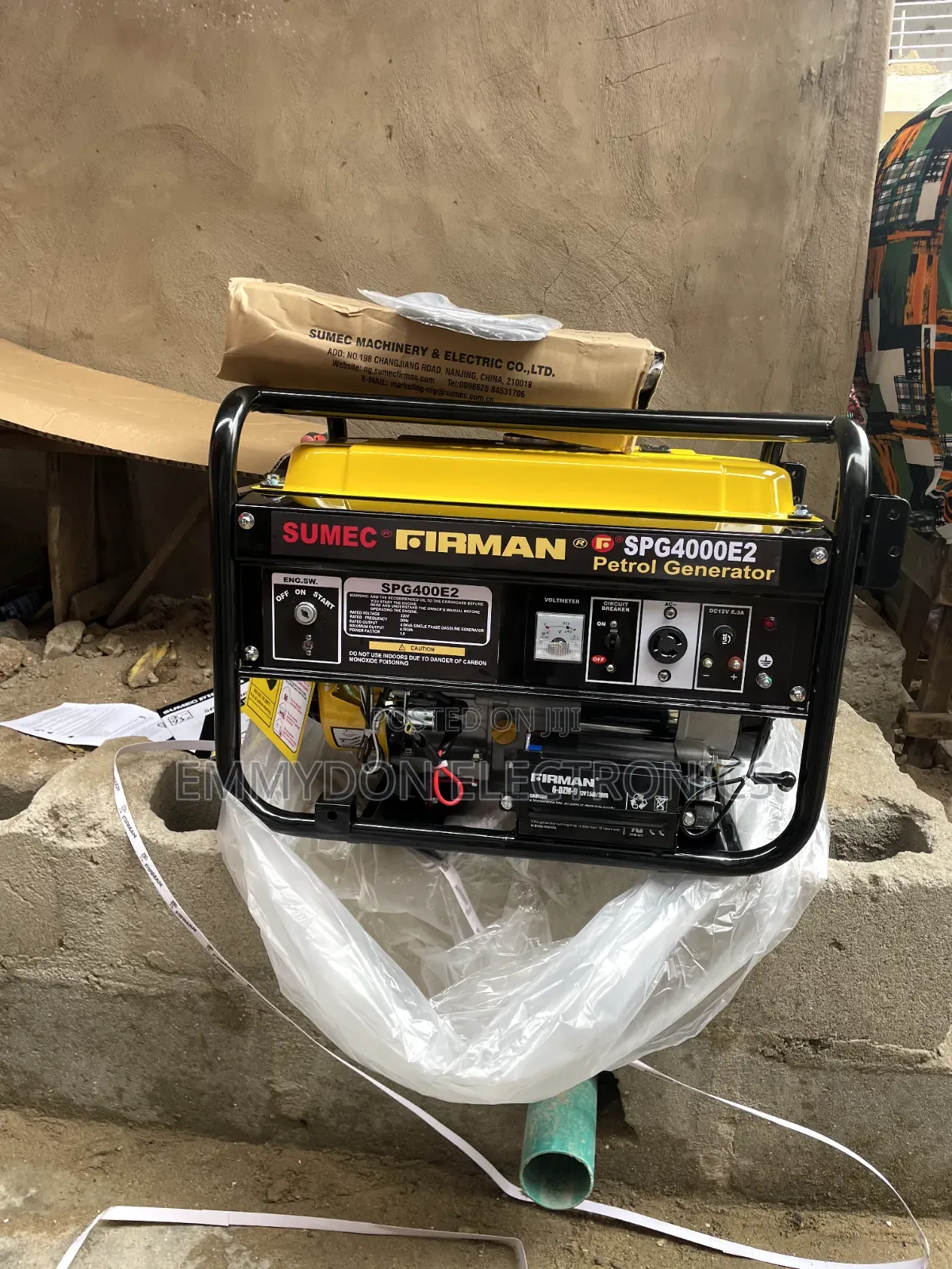 SPG4000E2 Rugged Petrol Generator