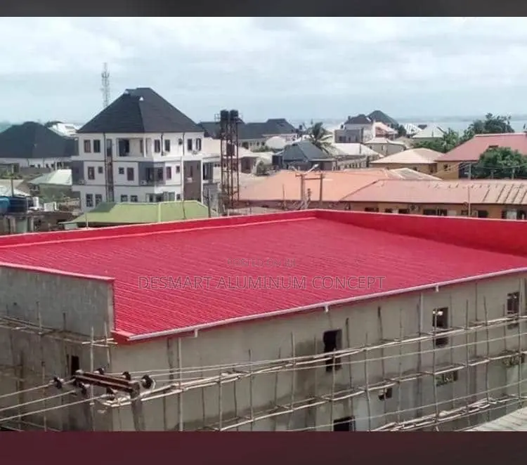 TC Red Roofing Sheet/0.55/Built for Lagos Weather