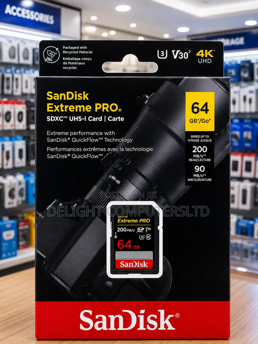 Sandisk 64gb Extreme Pro Sd Card