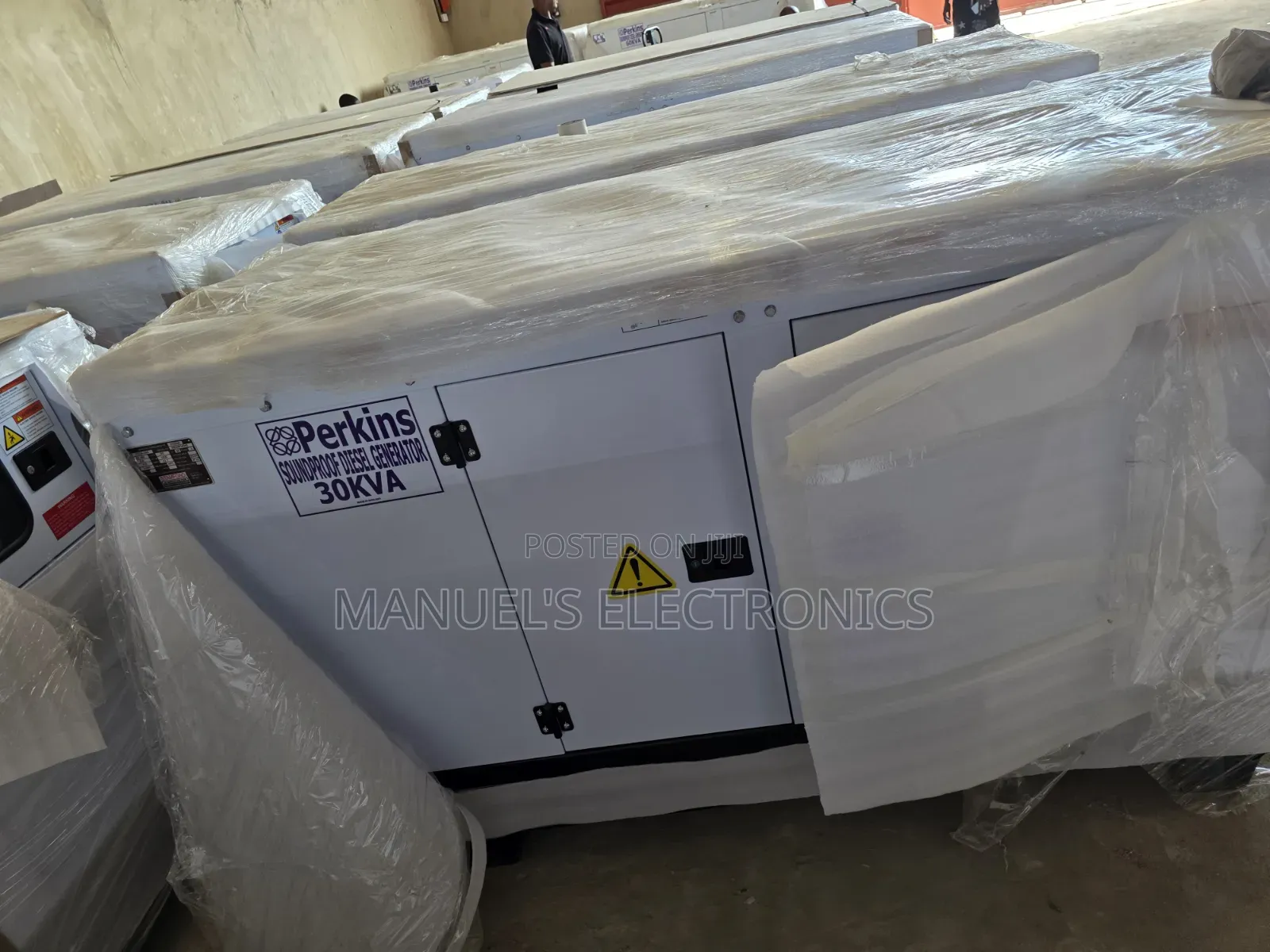 England Perkins Diesel Soundproof Gen Sp30kva 100%copper Coil