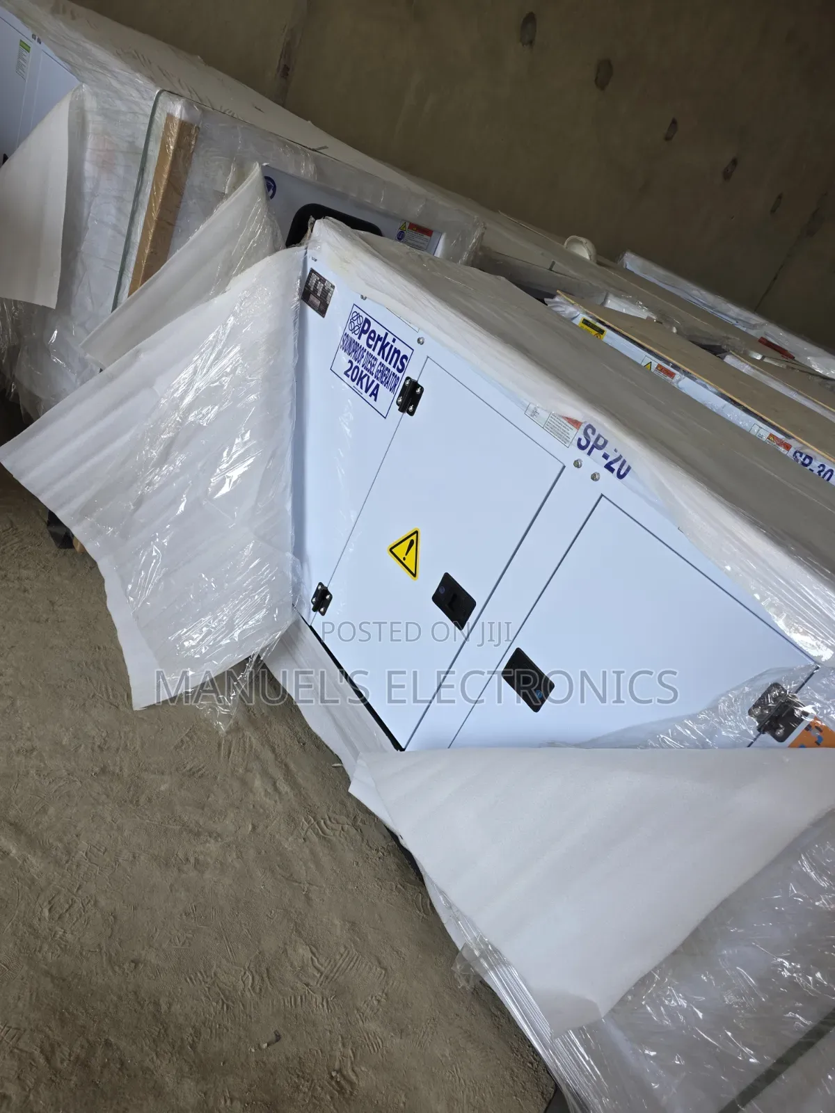 Sp20kva Brand New Perkins Diesel Soundproof Gen 2years Wty