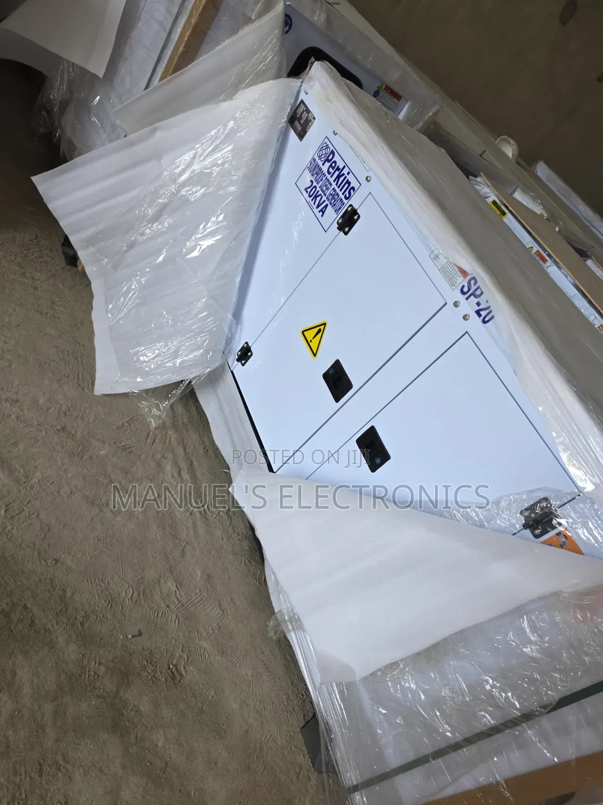 ●□Best Perkins Diesel Soundproof Gen 20kva 100%copper Coil