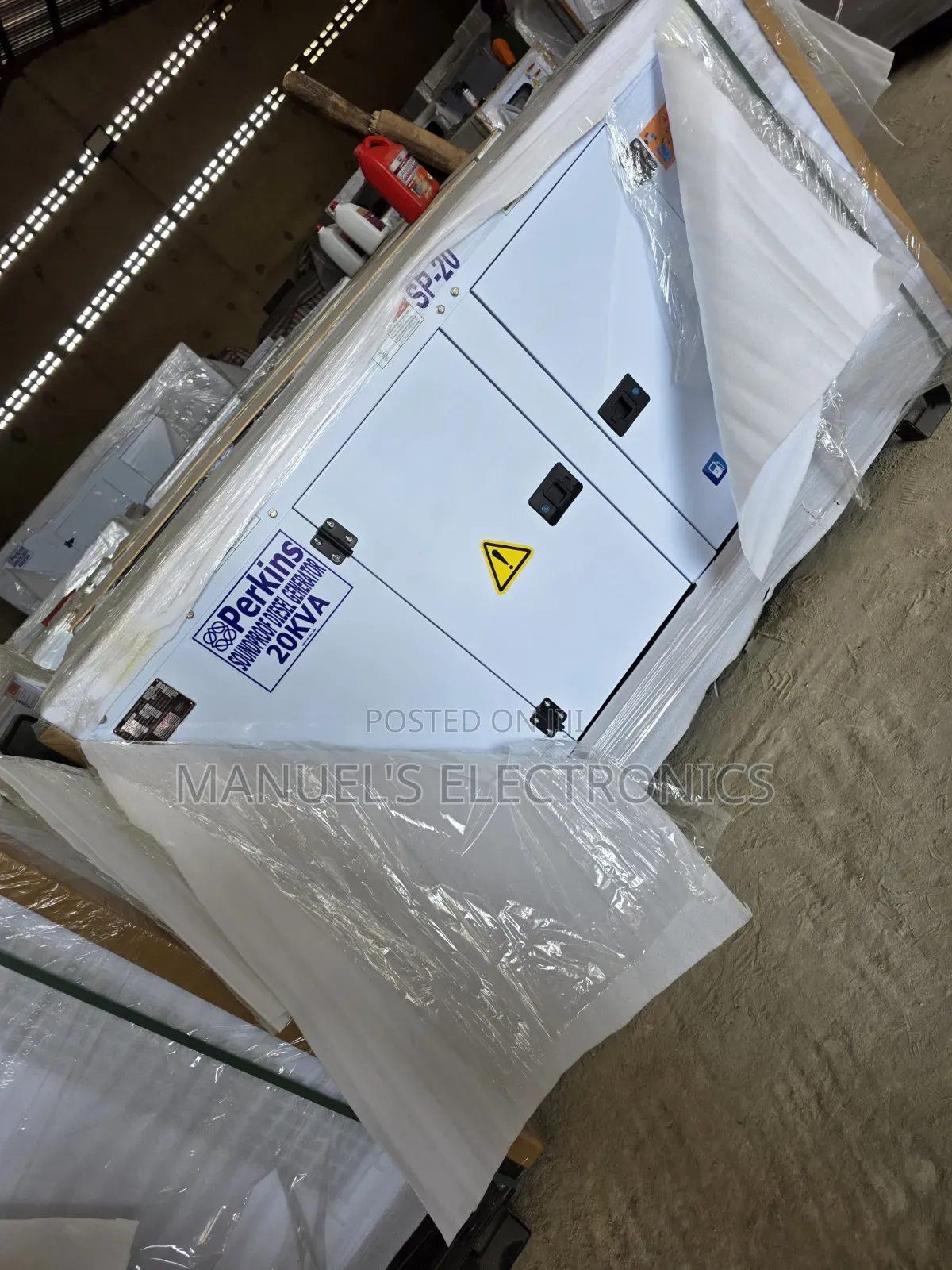 ☆¤Powerful Perkins Diesel Soundproof Generator 20kva 2years Wty