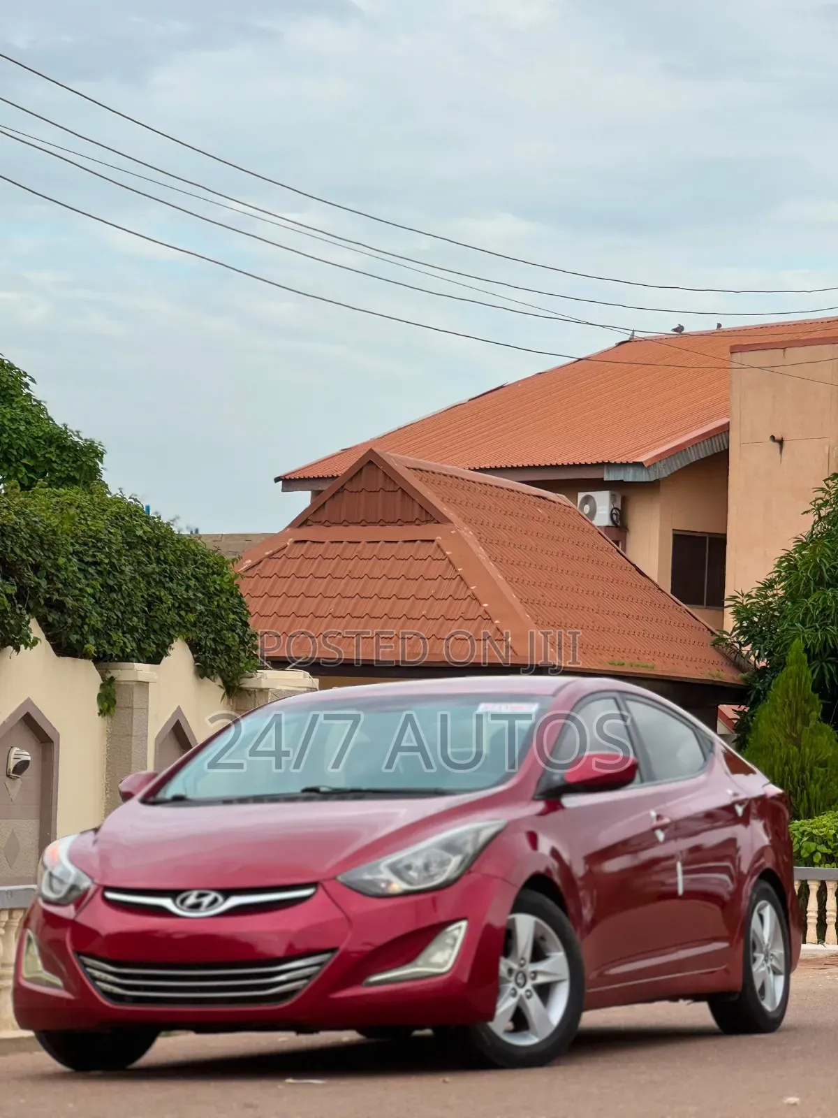 Hyundai Elantra 2012 Red