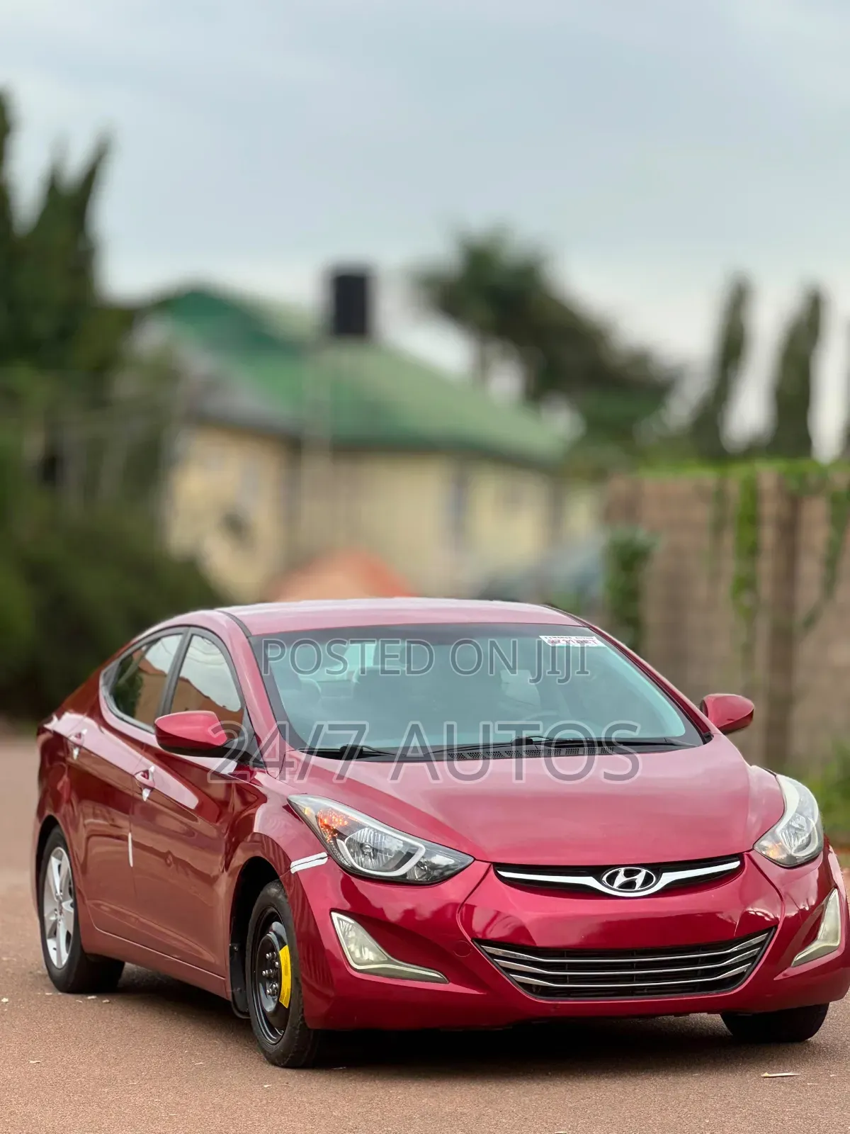 Hyundai Elantra 2012 Red