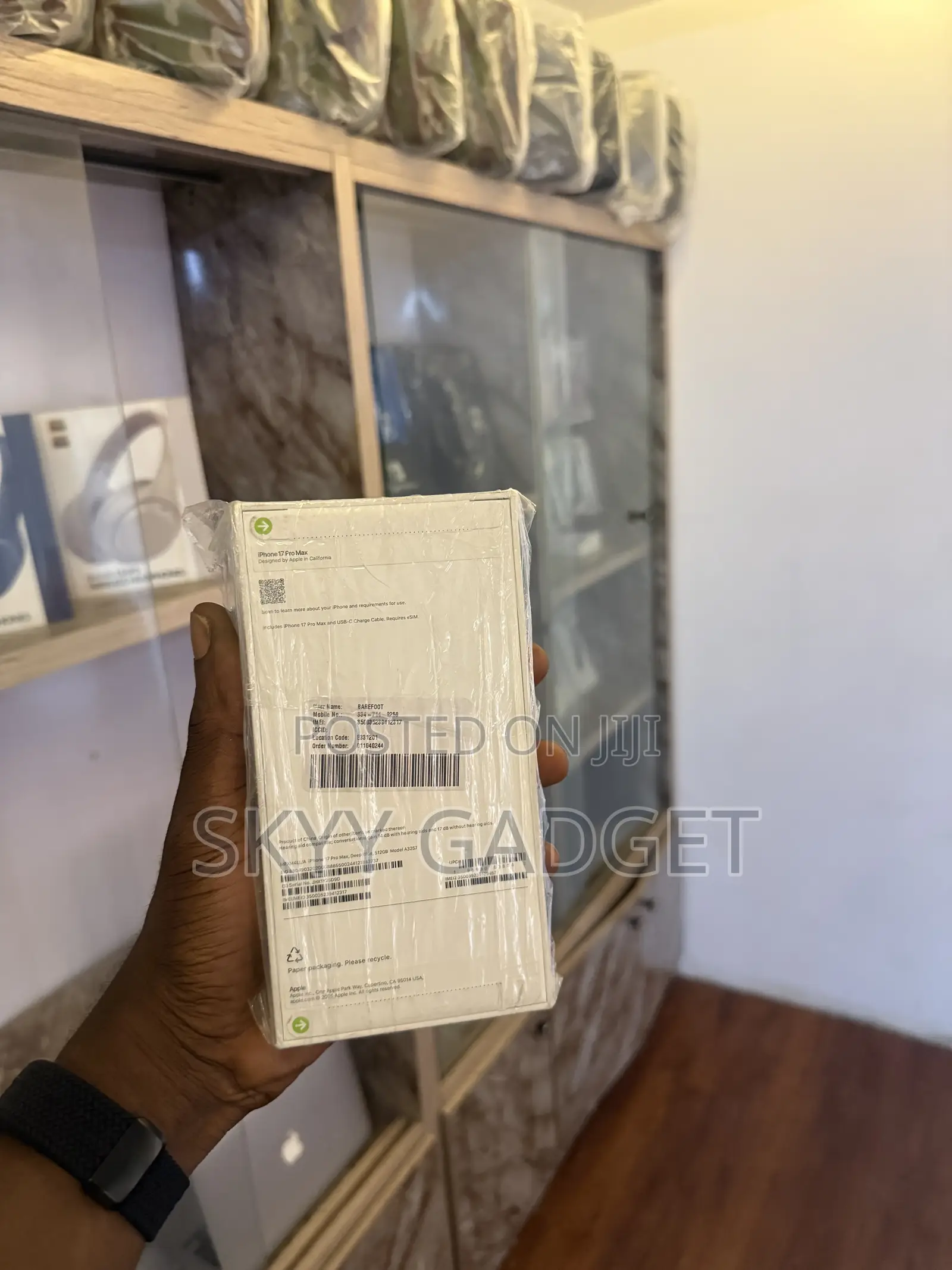 New Apple iPhone 17 Pro Max 512 GB Blue
