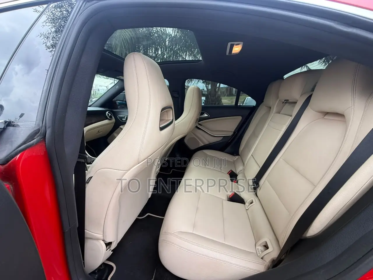 Mercedes-Benz CLA-Class 2018 Red