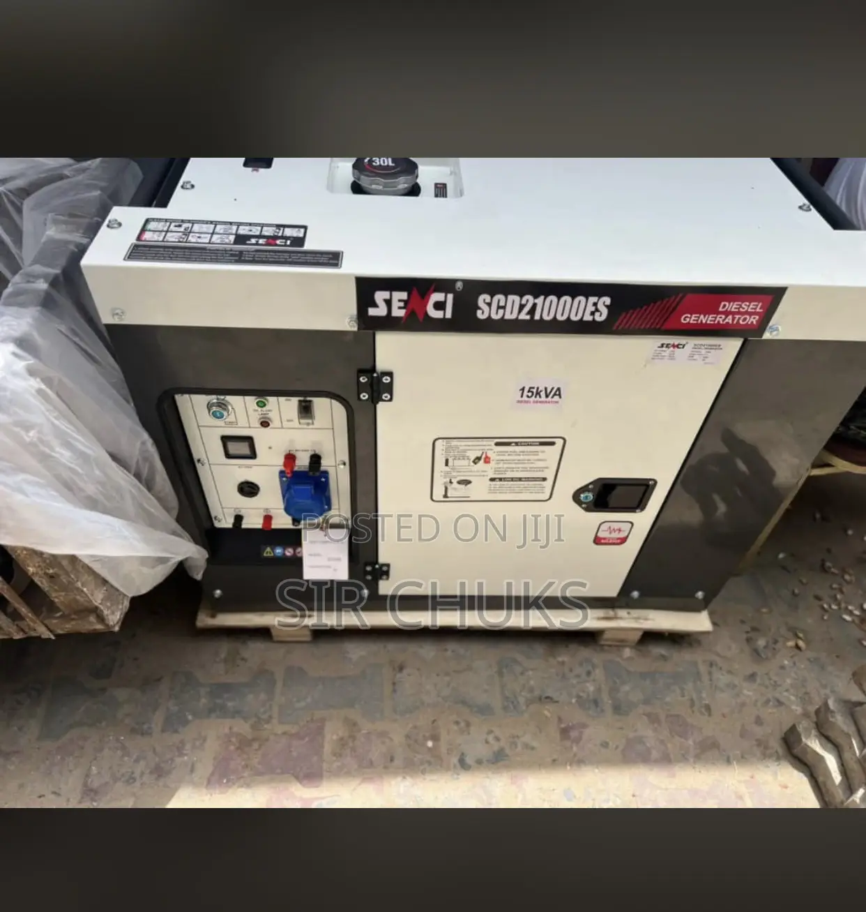 15kva Senci Soundproof, Strong Like Mikano/Perkins. 100% Copper