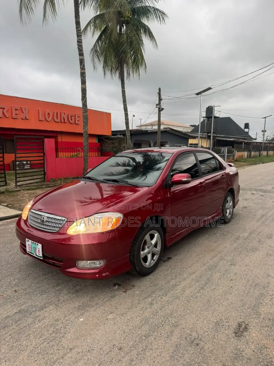 Toyota Corolla Sedan Automatic 2004 Red