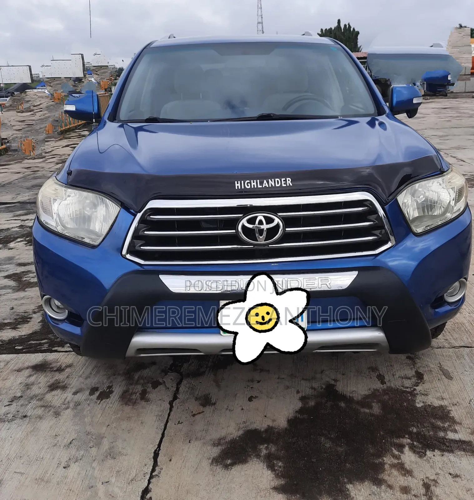Toyota Highlander Limited 4x4 2009 Blue