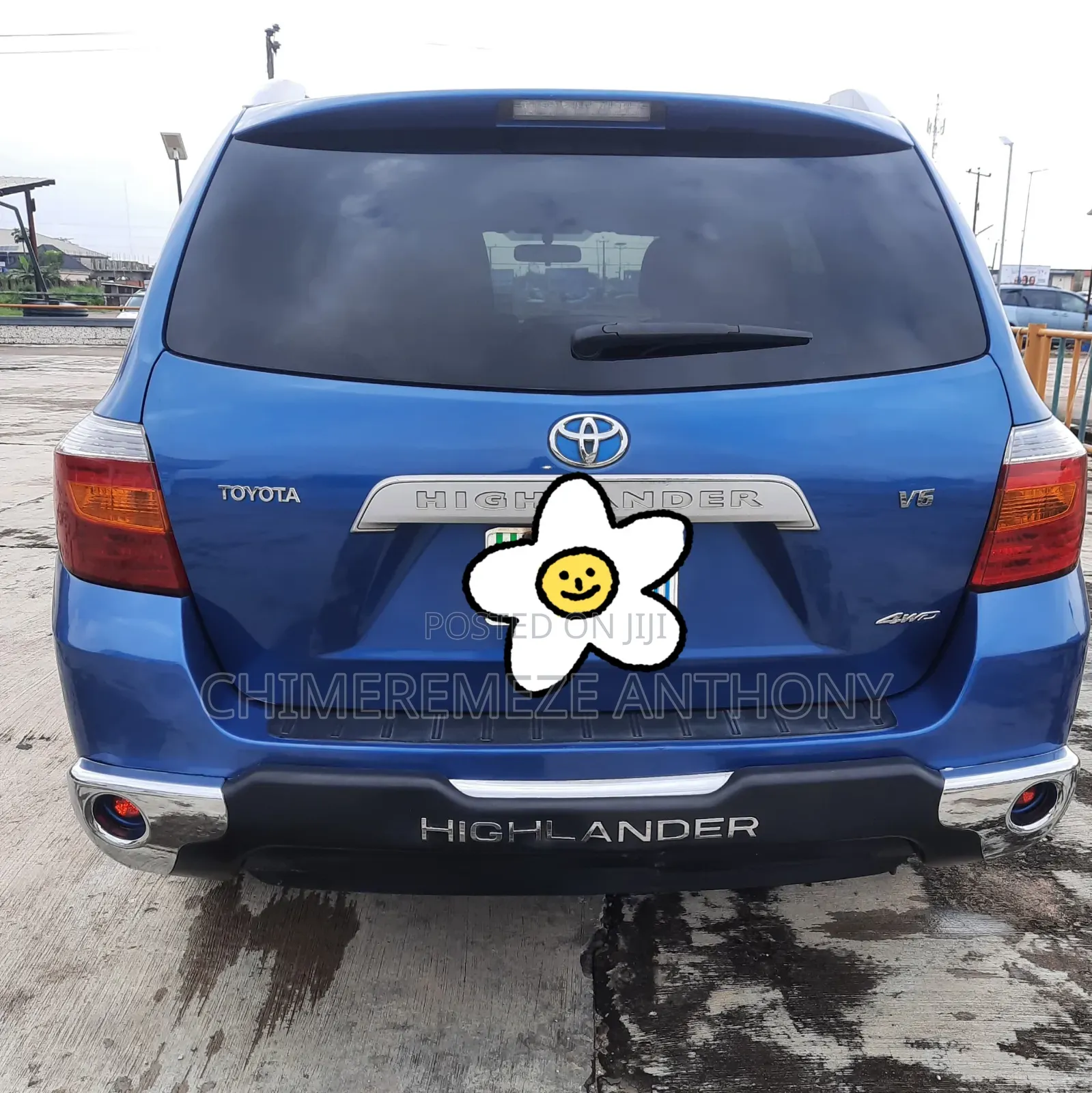 Toyota Highlander Limited 4x4 2009 Blue