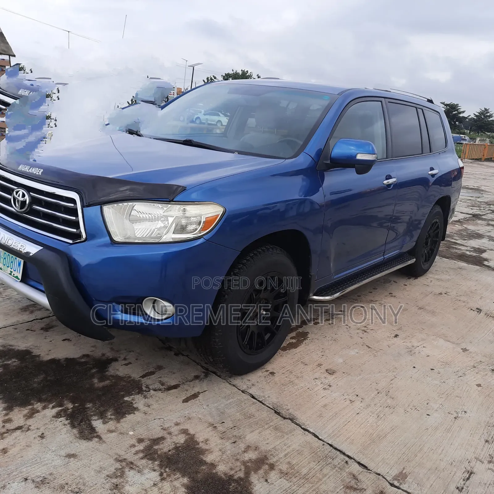 Toyota Highlander Limited 4x4 2009 Blue