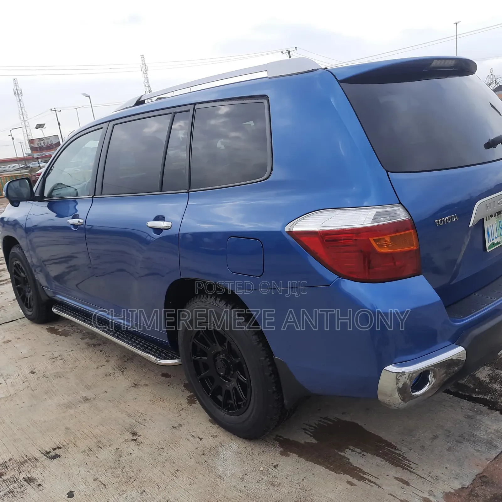 Toyota Highlander Limited 4x4 2009 Blue