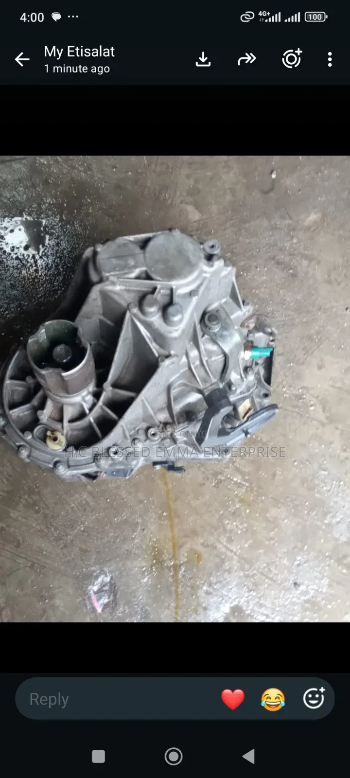 Complete Gear Box for DUSTER 4X4