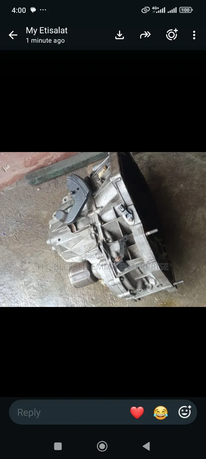 Complete Gear Box for DUSTER 4X4
