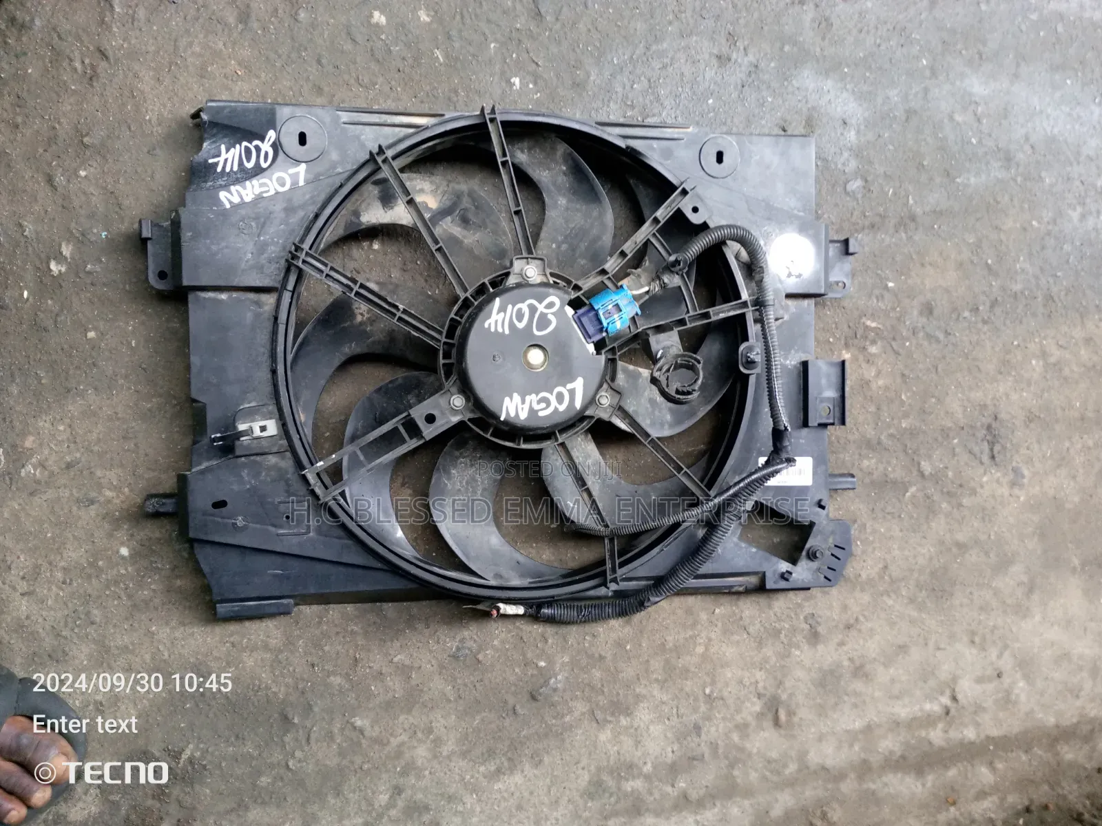 Radiator Fan for RENAULT DUSTER 2014 to 2020