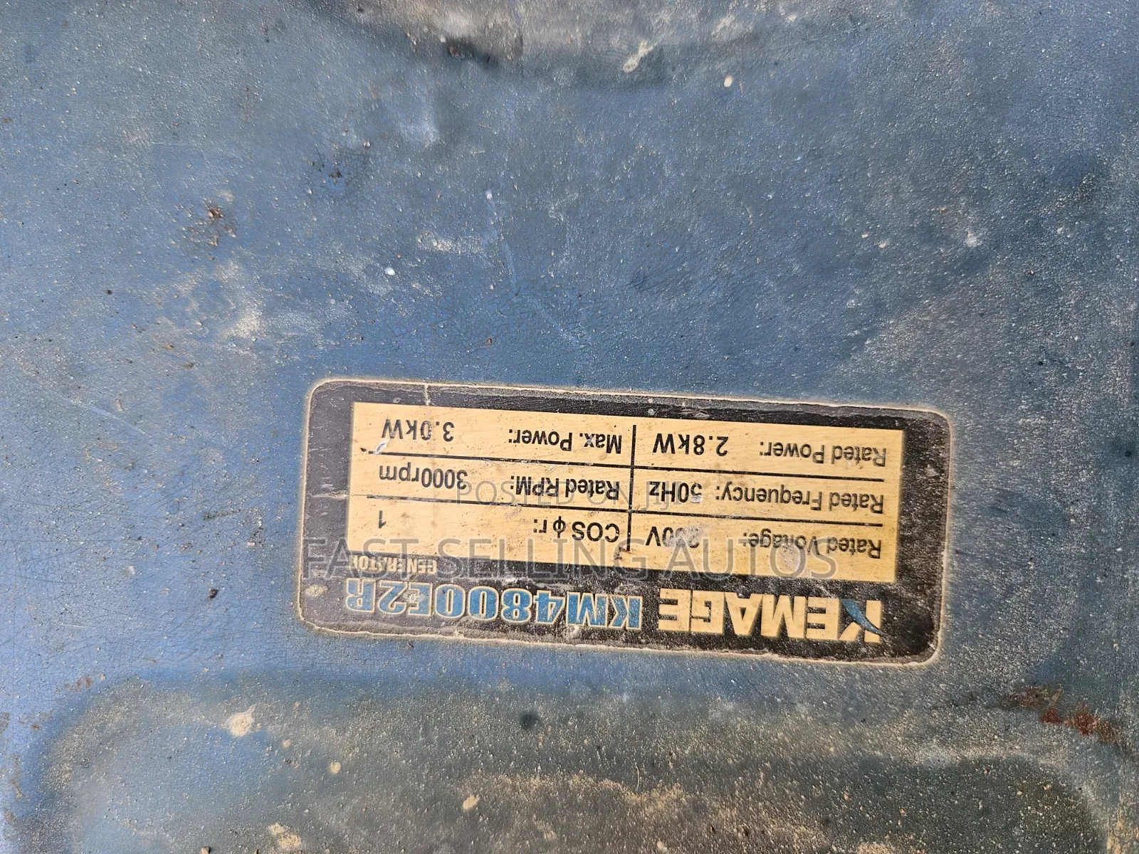 Neatly Used Kemage Generator With Remote Control