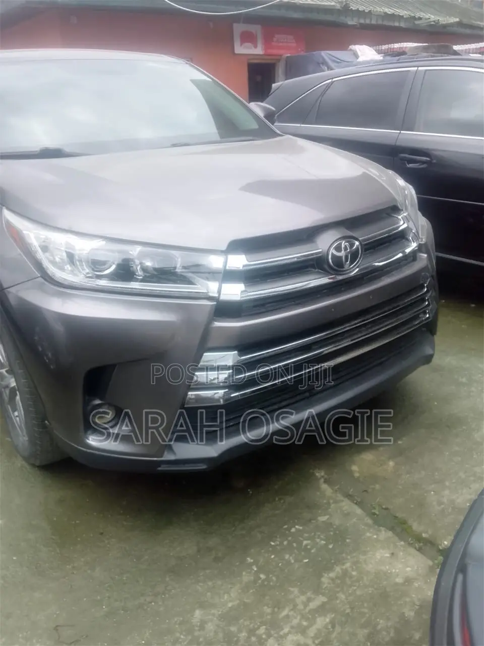 Toyota Highlander LE 4x2 V6 (3.5L 6cyl 8A) 2017 Gray