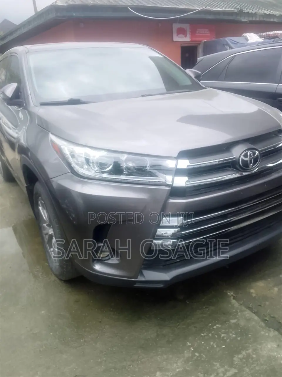 Toyota Highlander LE 4x2 V6 (3.5L 6cyl 8A) 2017 Gray