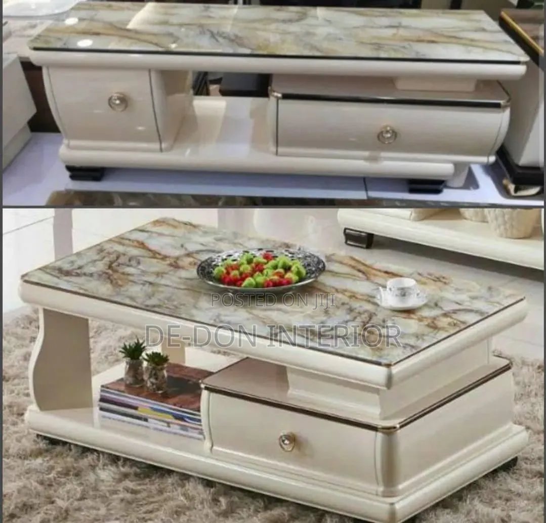 TV Stand and Table With Drawers