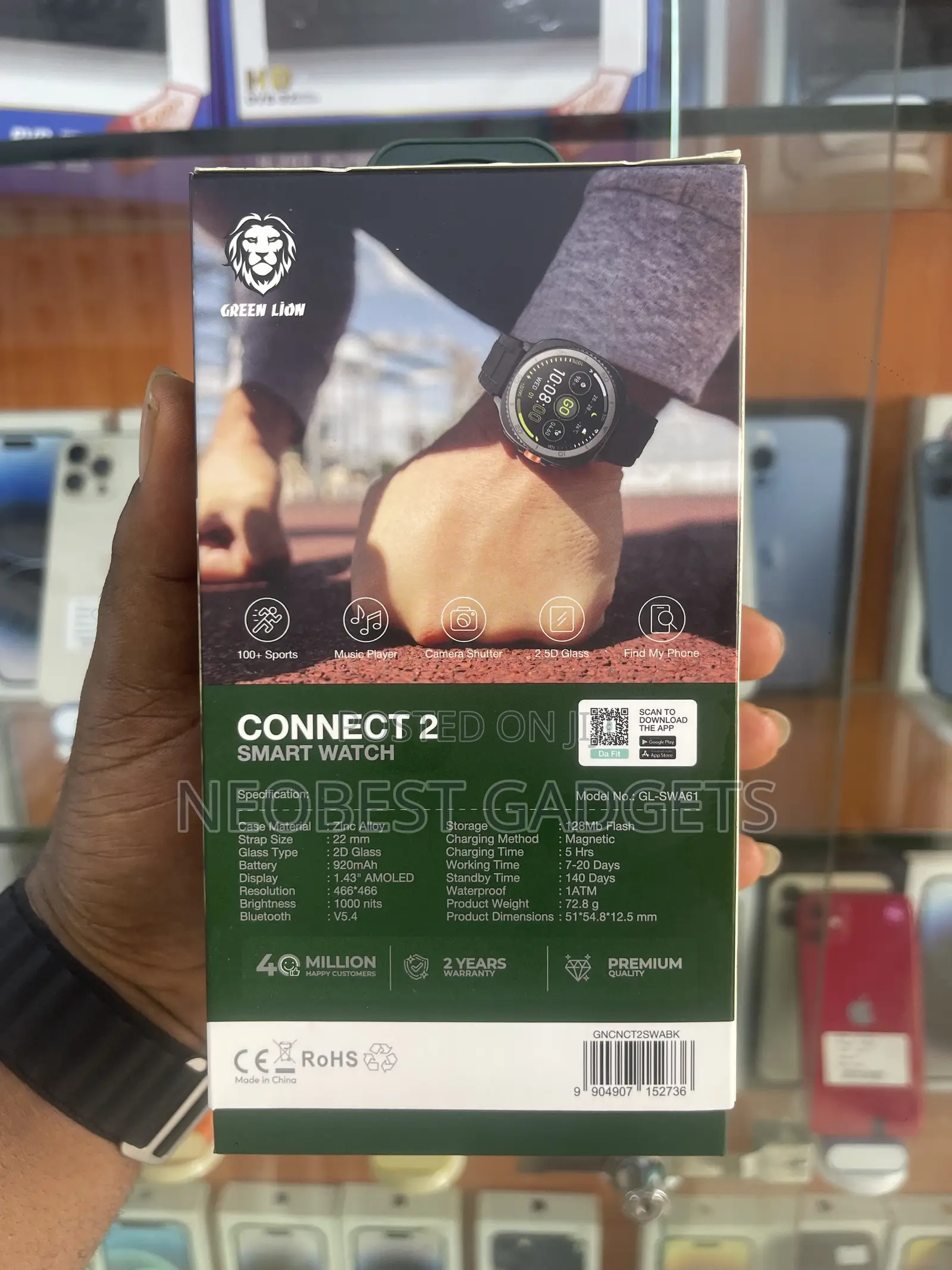 Green Lion Connect 2 Smart Watch