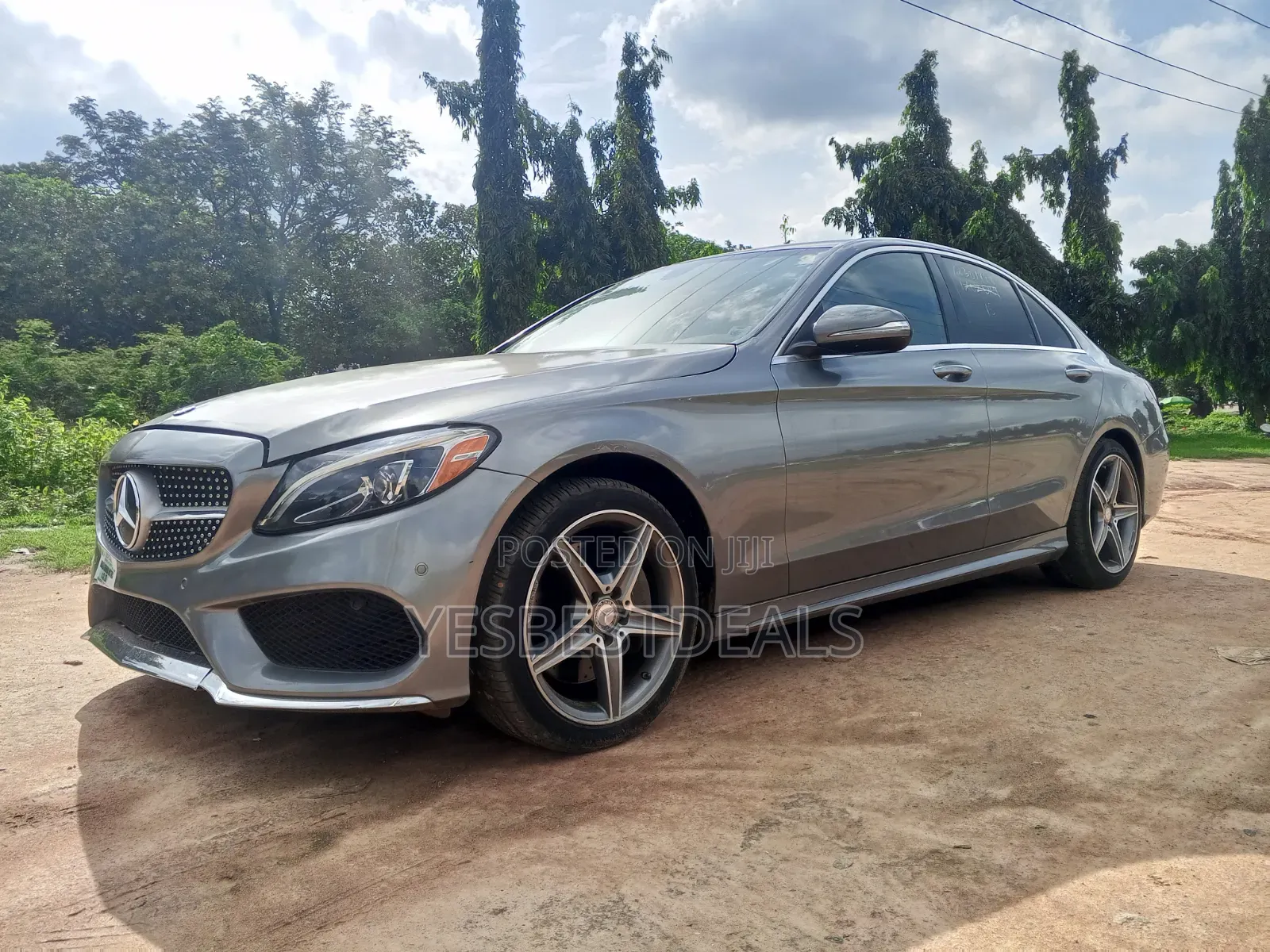 Mercedes-Benz C400 2018 Gray