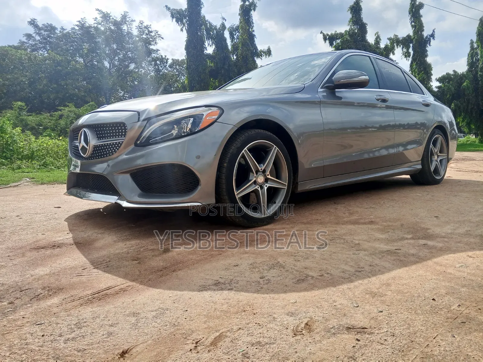 Mercedes-Benz C400 2018 Gray