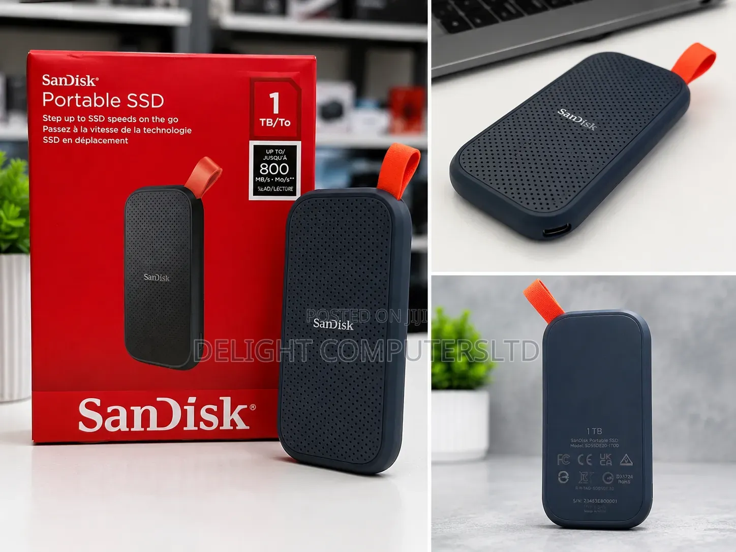 Sandisk Portable SSD 1TB 800 MB/s