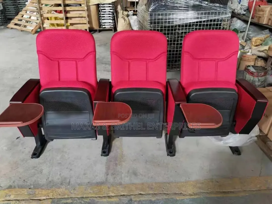 Conference Chairs With Writing Pad