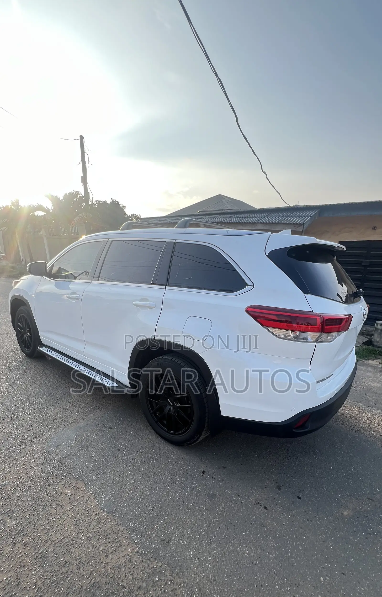 Toyota Highlander Limited V6 4x4 (3.5L 6cyl 6A) 2016 White