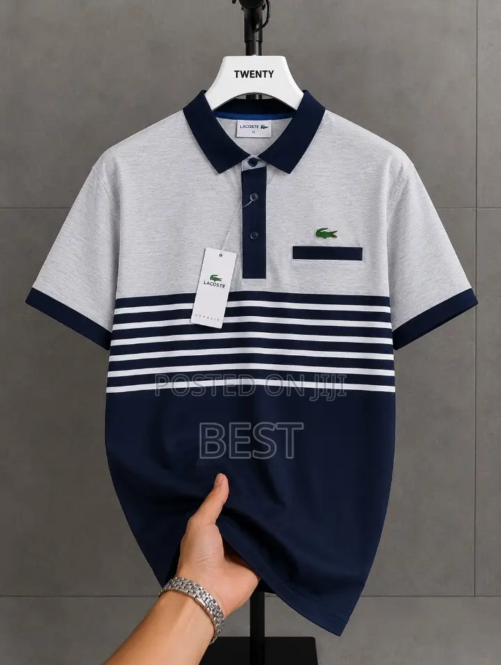 Top Quality Lacoste Coller Neck T-Shirts