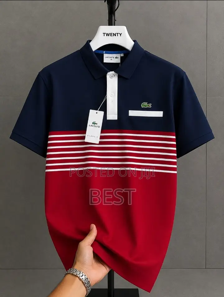 Top Quality Lacoste Coller Neck T-Shirts