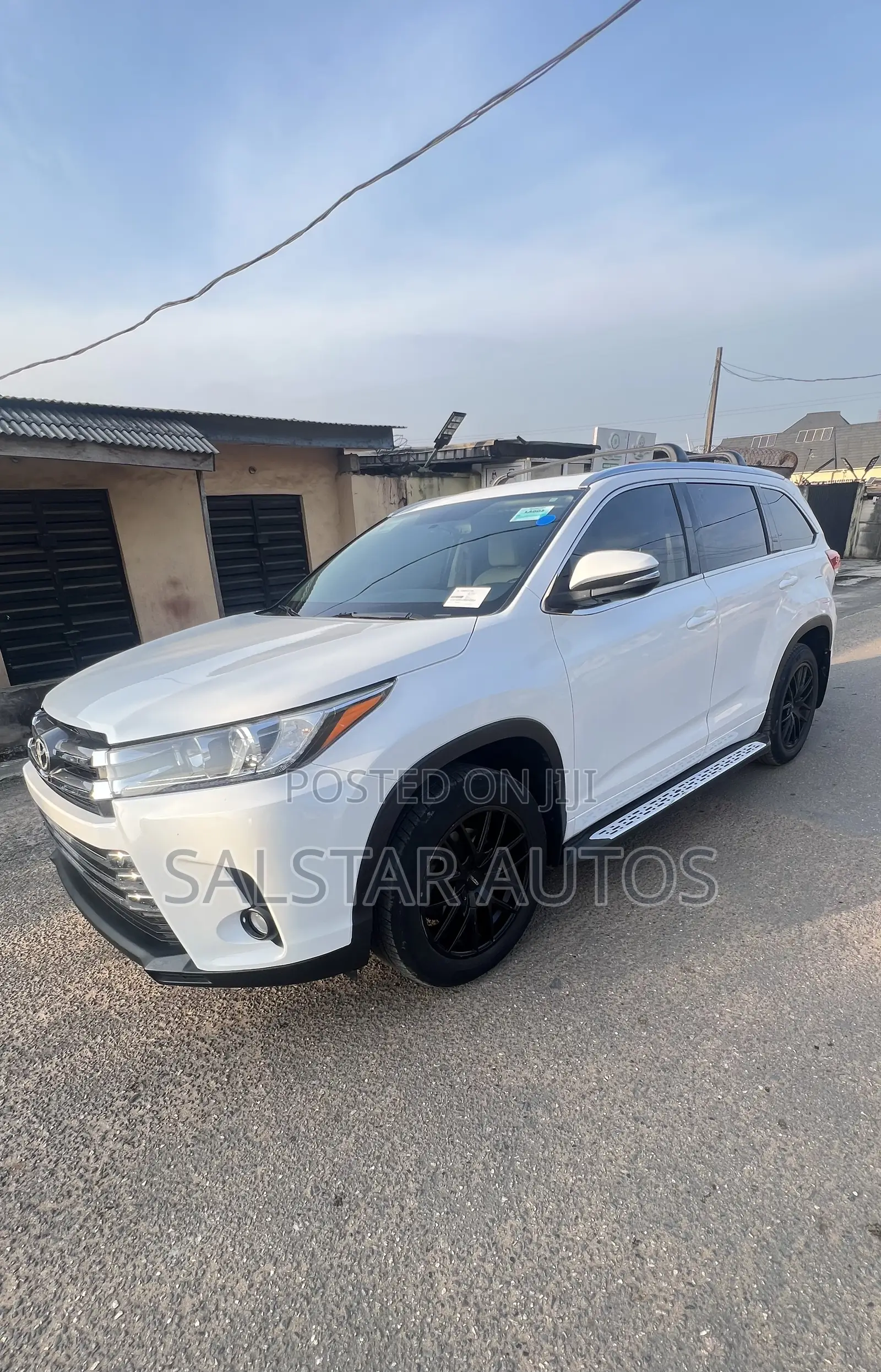 Toyota Highlander Limited V6 4x4 (3.5L 6cyl 6A) 2016 White