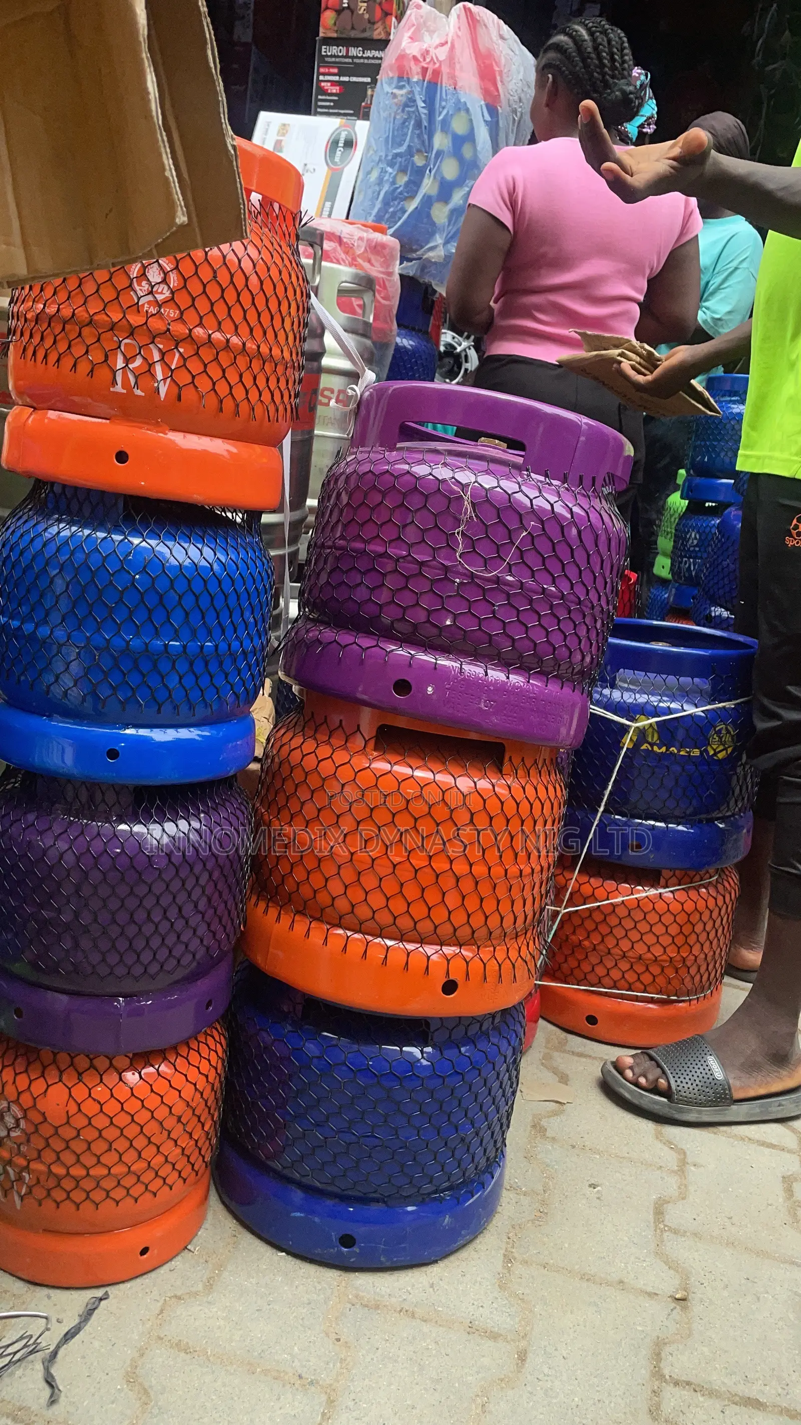 Complete Set Cooking Gas Cylinder 6kg