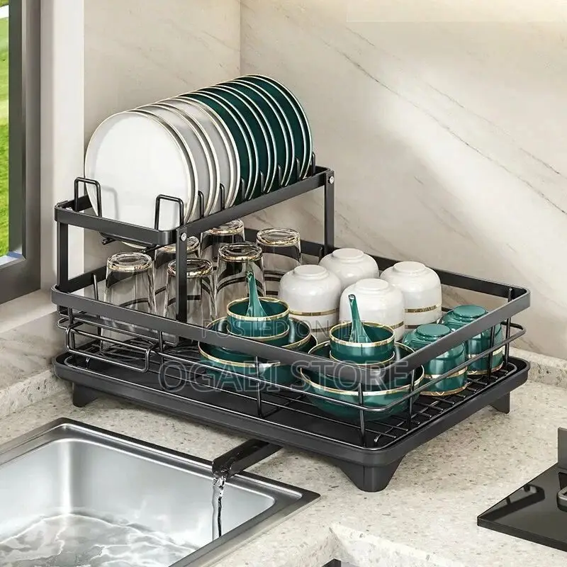 2-Tier Kitchen Dish Drying Rack