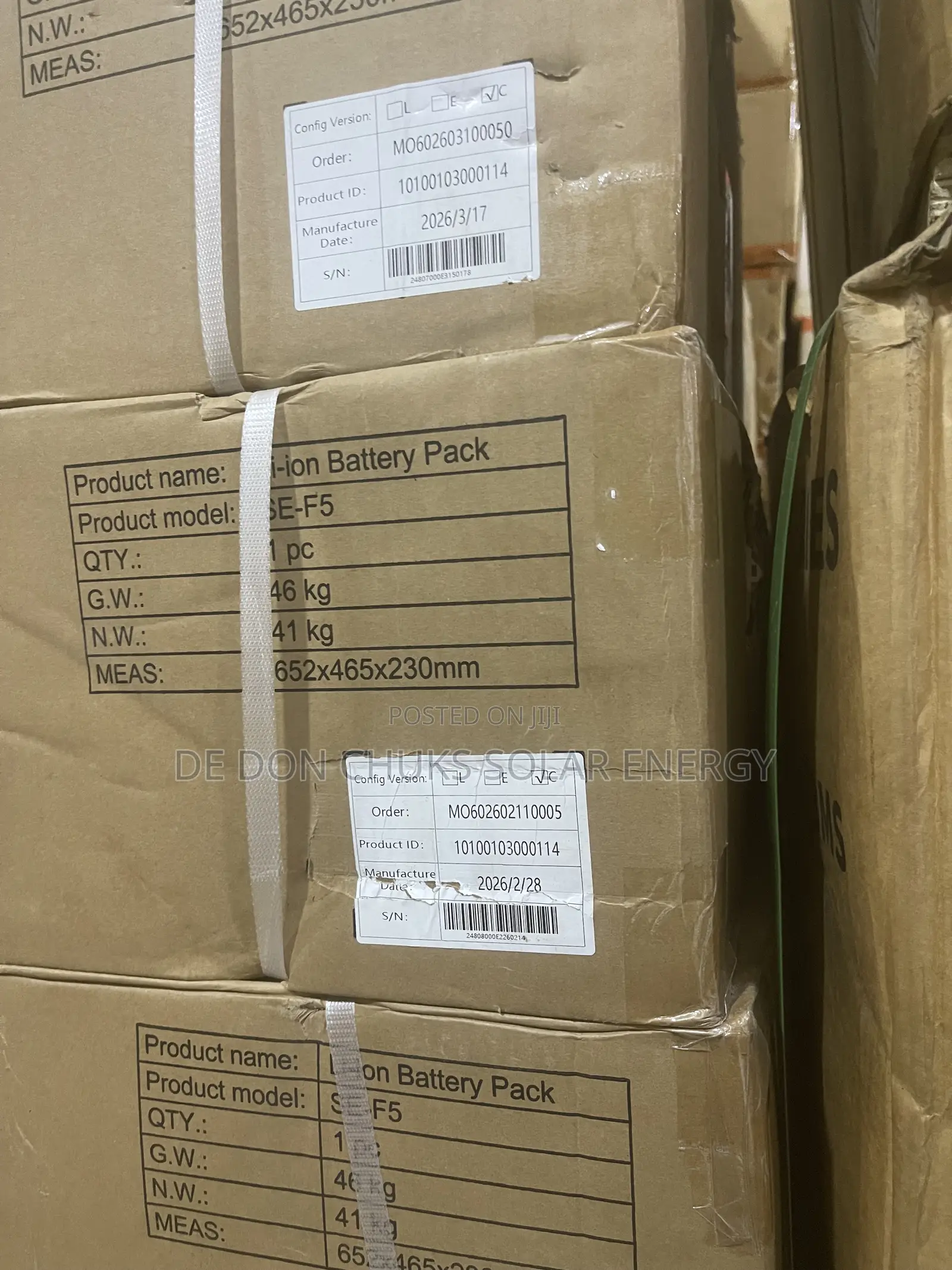 5kwh 51.2v Deye Lithium Battery