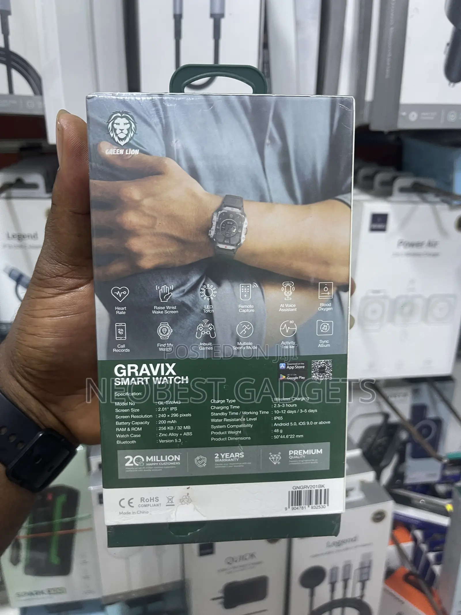 Green Lion Gravix Smart Watch