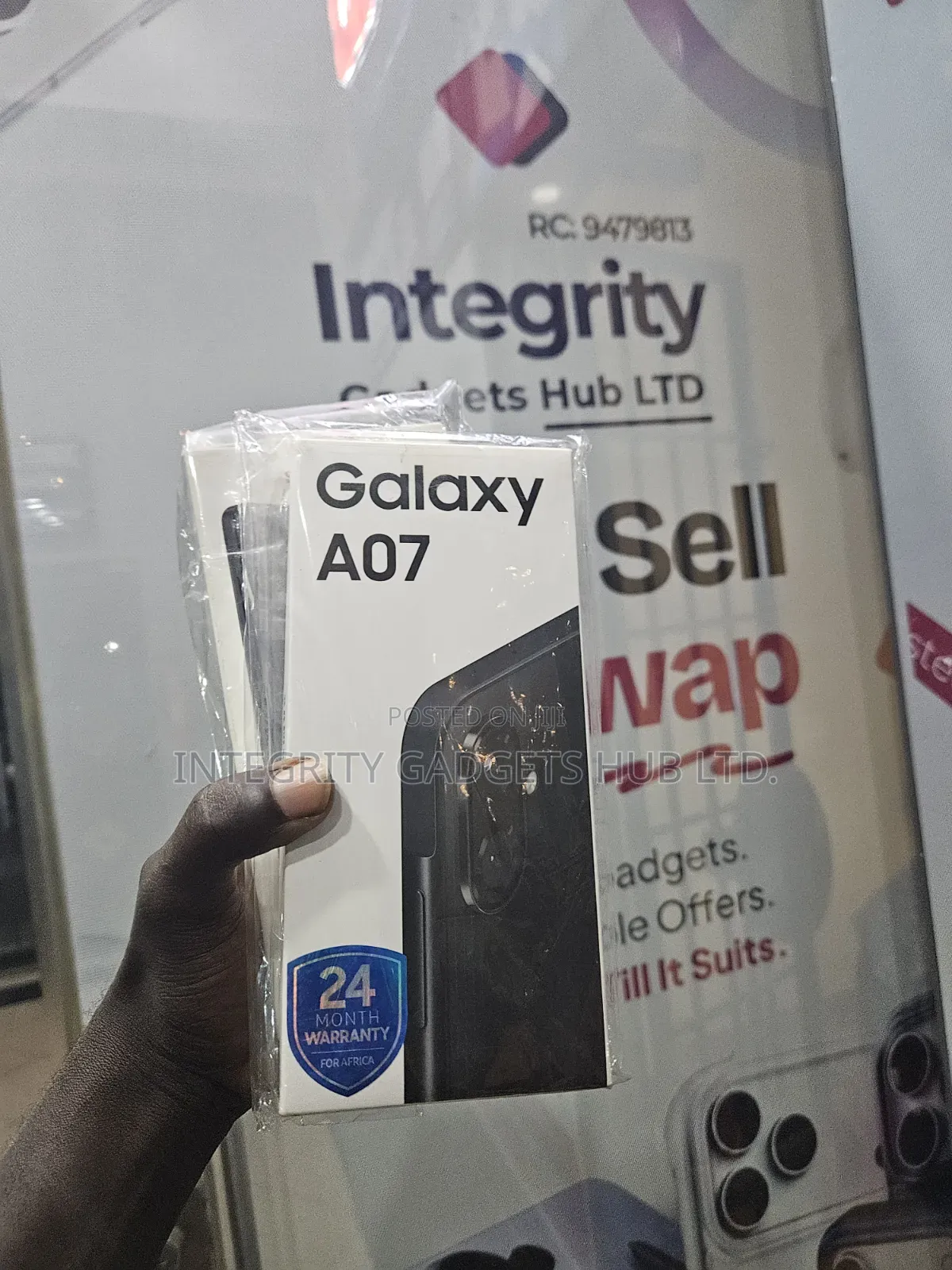 New Samsung Galaxy A07 4G 64 GB