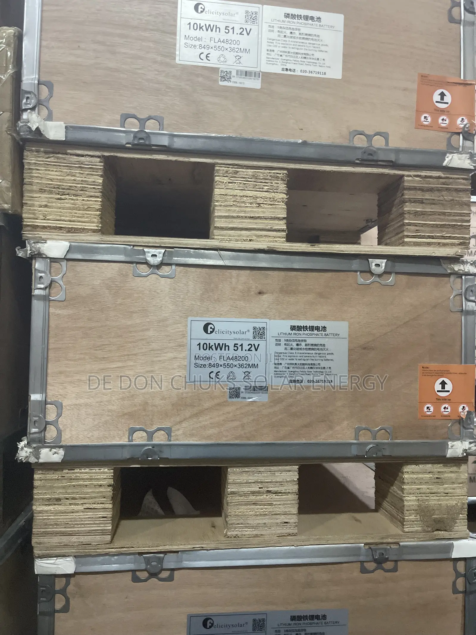 10kwh 51.2v Felicity Lithium Battery