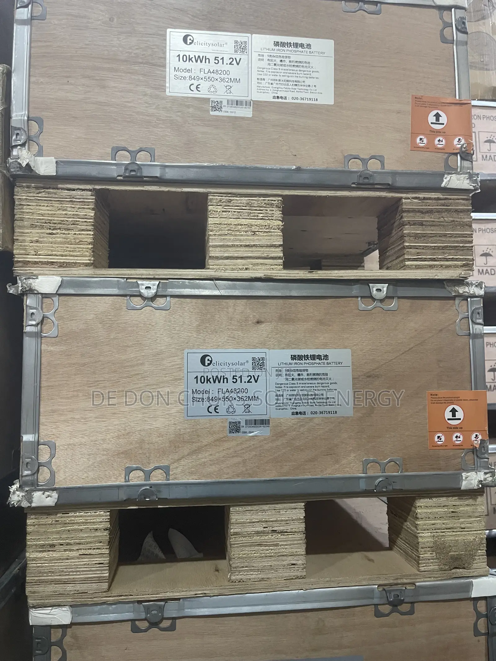 10kwh 51.2v Felicity Lithium Battery