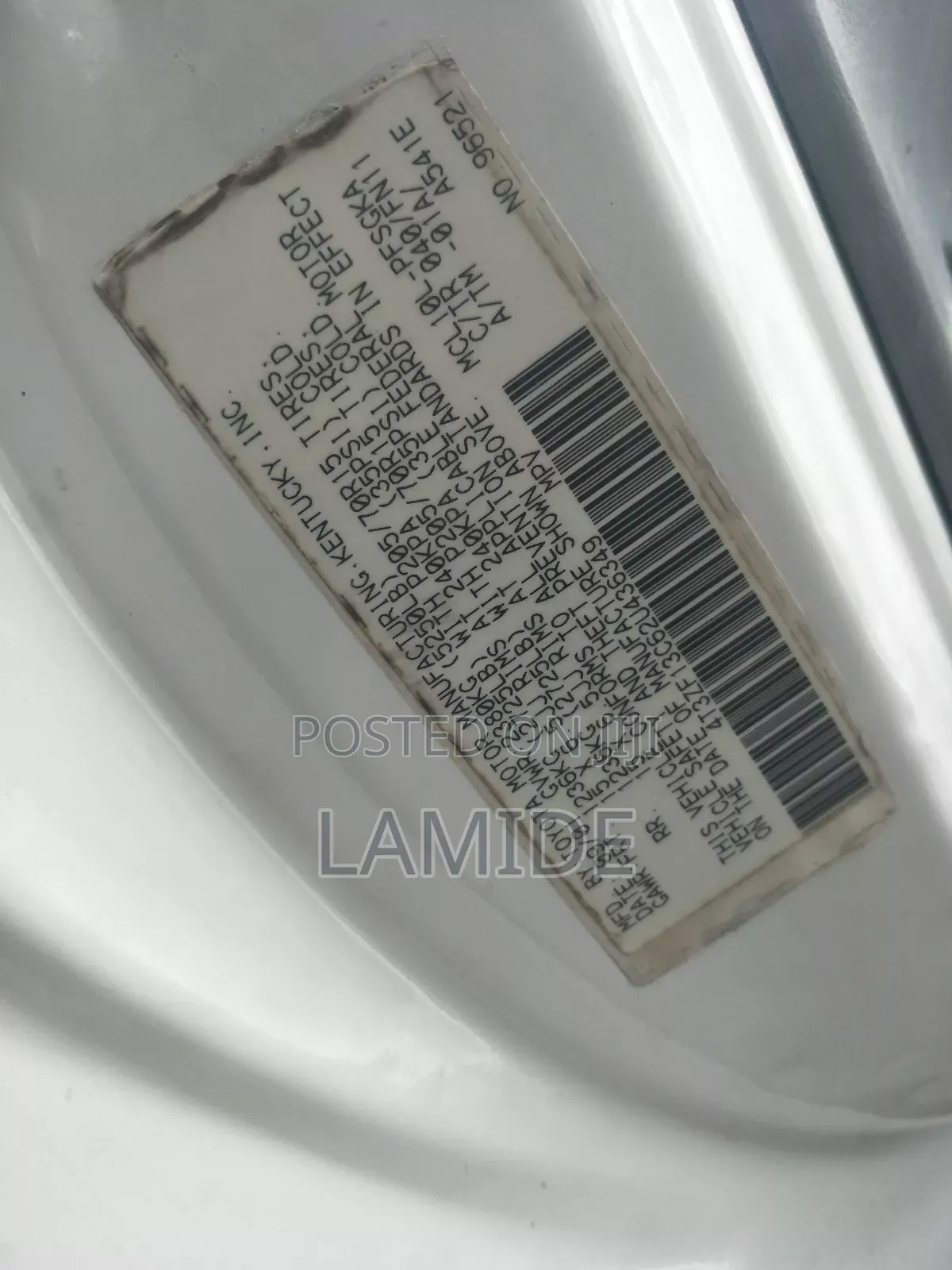 Toyota Sienna 2000 White