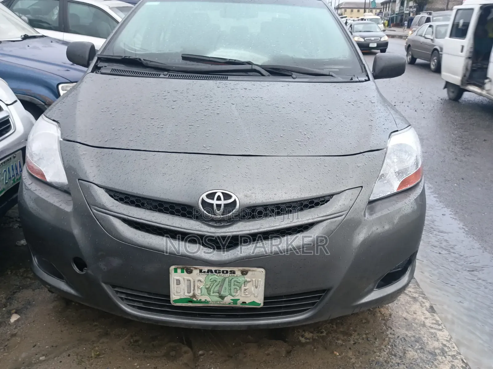 Toyota Yaris 2008 Gray